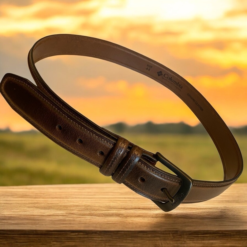 Columbia Leather Belt Size 44